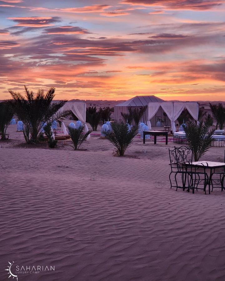 Room In Bungalow - Saharian Luxury Camp Merzouga Exterior photo