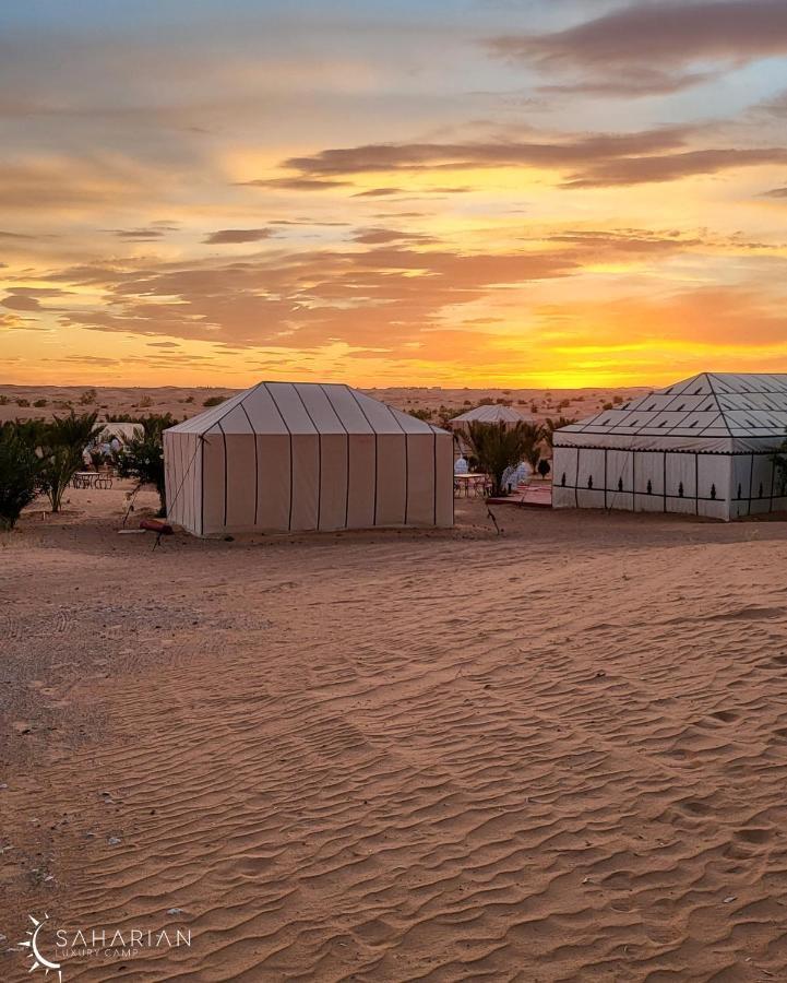 Room In Bungalow - Saharian Luxury Camp Merzouga Exterior photo