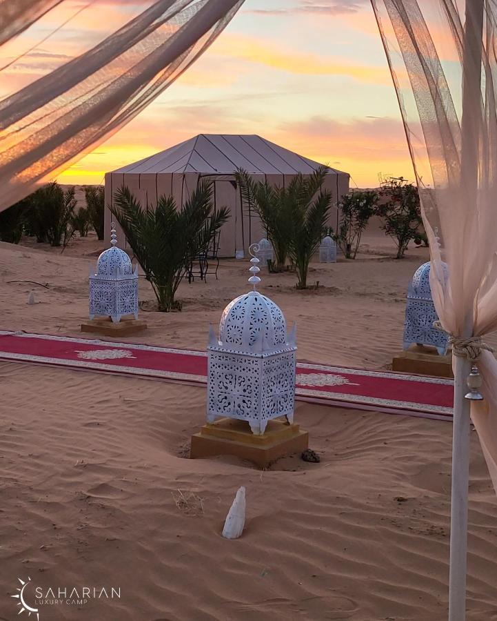 Room In Bungalow - Saharian Luxury Camp Merzouga Exterior photo